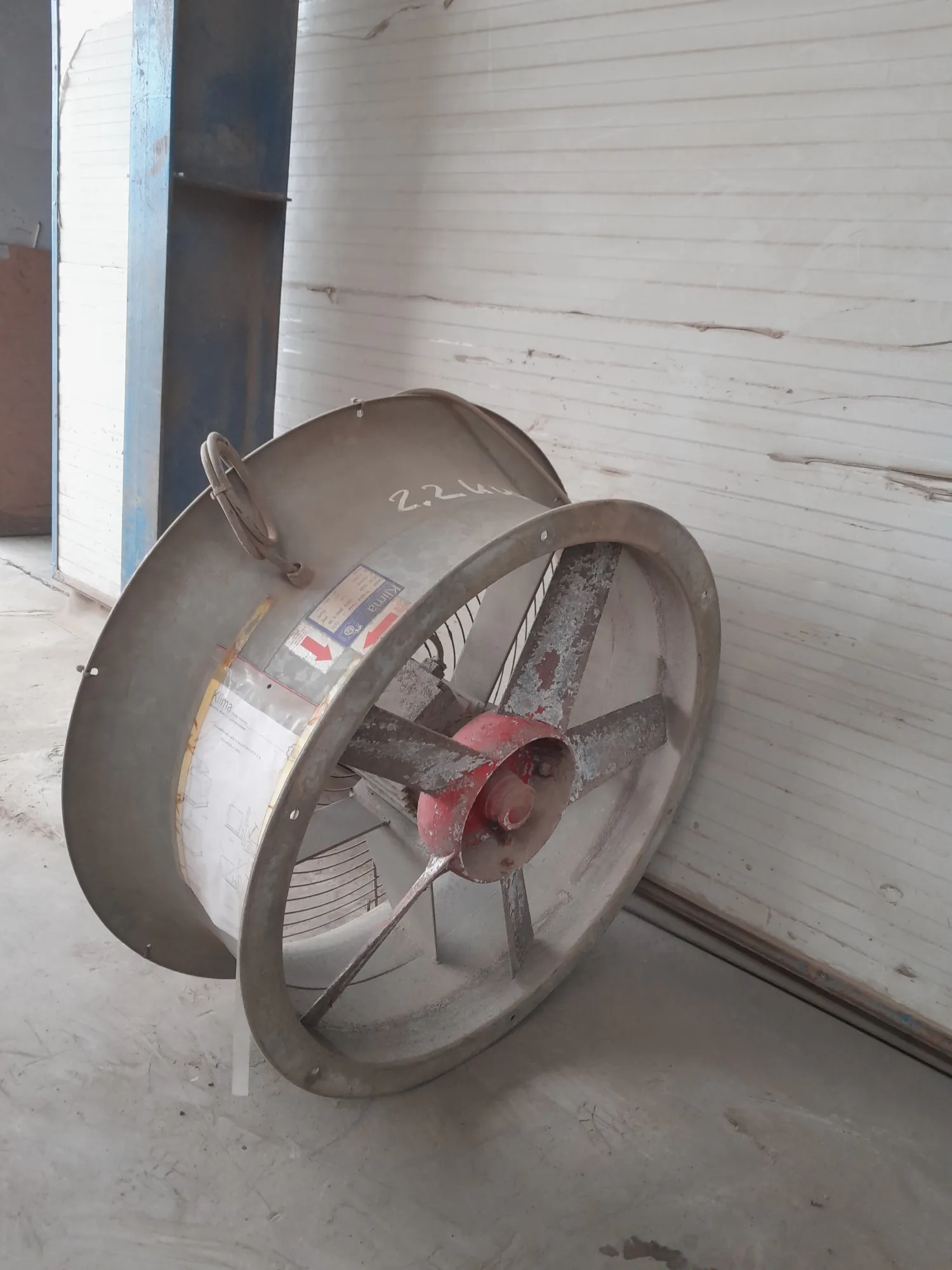 2 Ventilatoren 2,2 kW | Krachtige Landbouwventilatoren