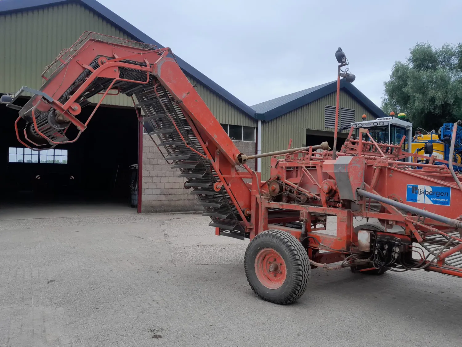 Amac E2 Uienlader + Aardappel Voorzetstuk | Landbouwmachine
