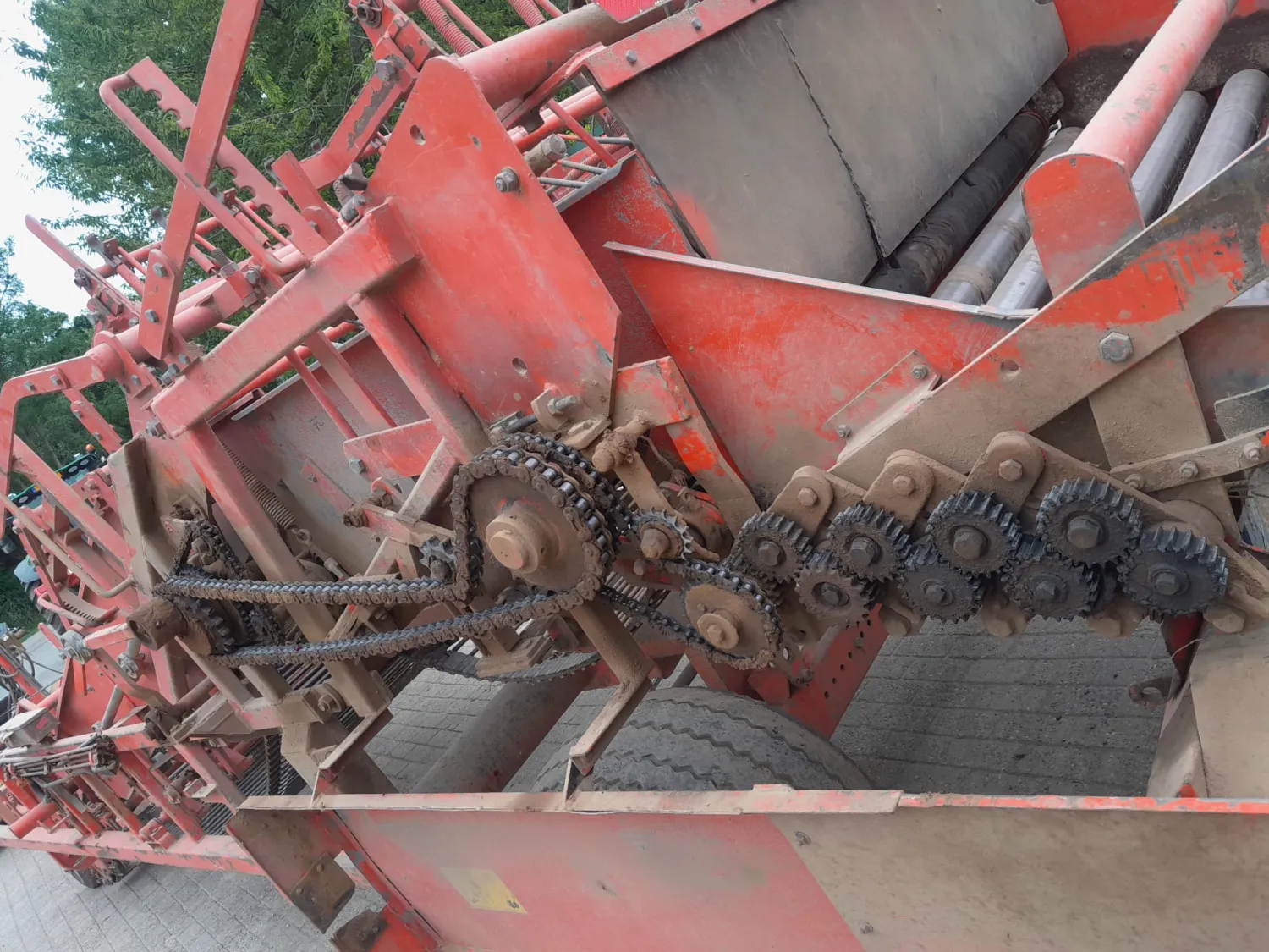 Amac E2 Uienlader + Aardappel Voorzetstuk | Landbouwmachine