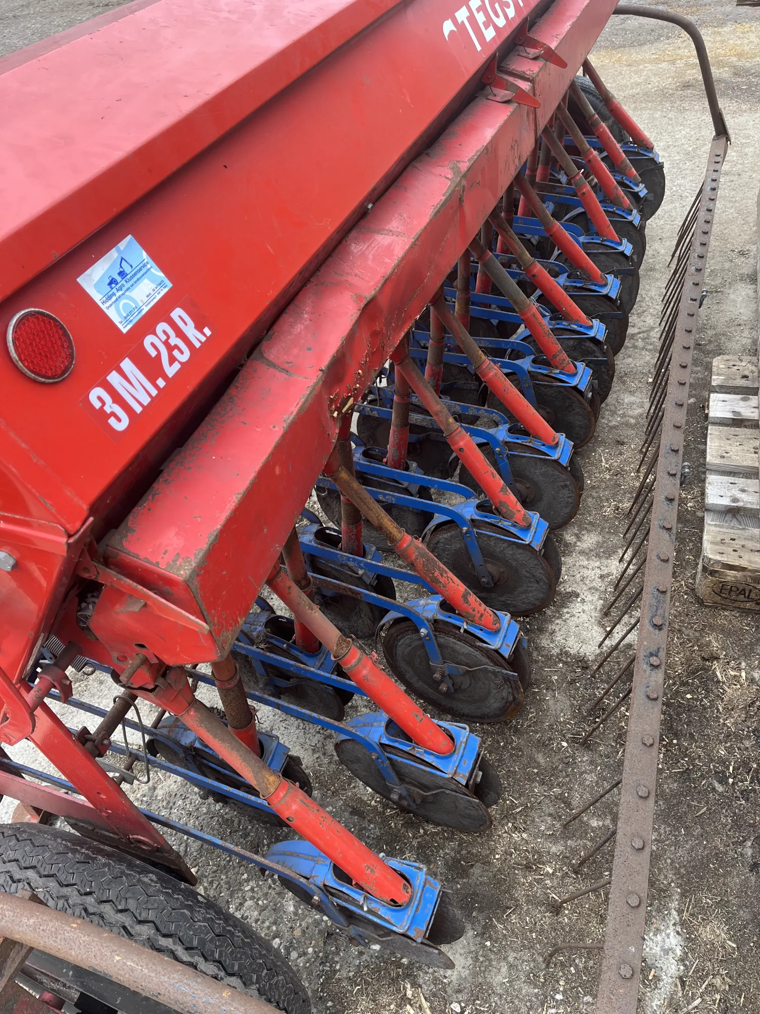 Stegsted SLN Disc Seed Drill | Used Agricultural Machinery