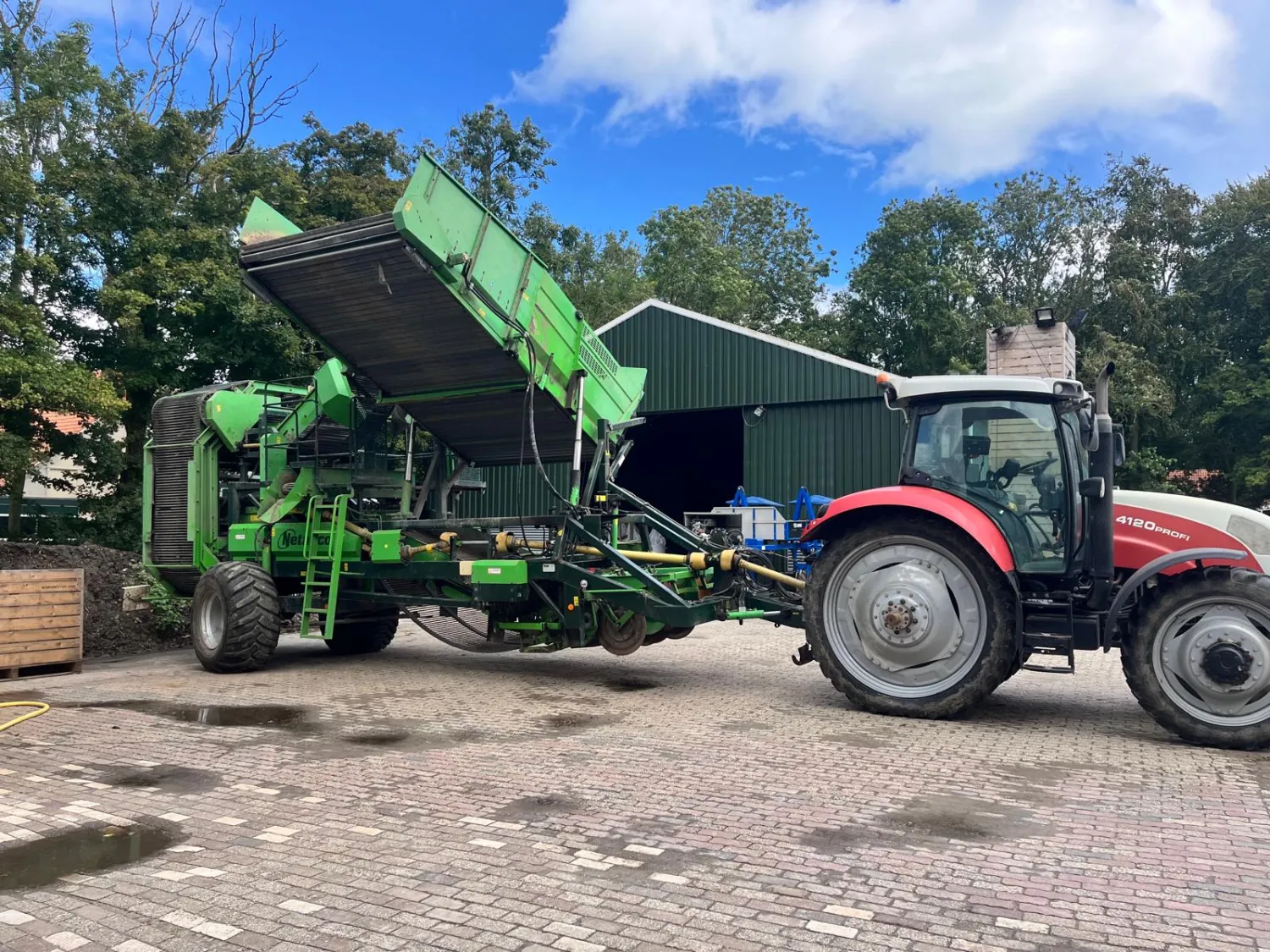 AVR Accent aardappelrooier - Bouwjaar 2000, 2-rijig