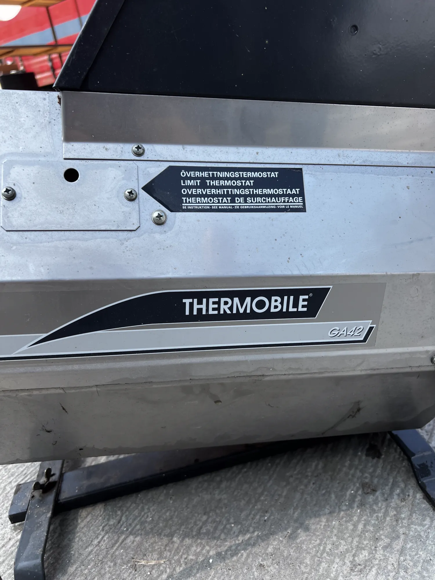 Thermobile GA42 Gaskachels voor Uienbewaring