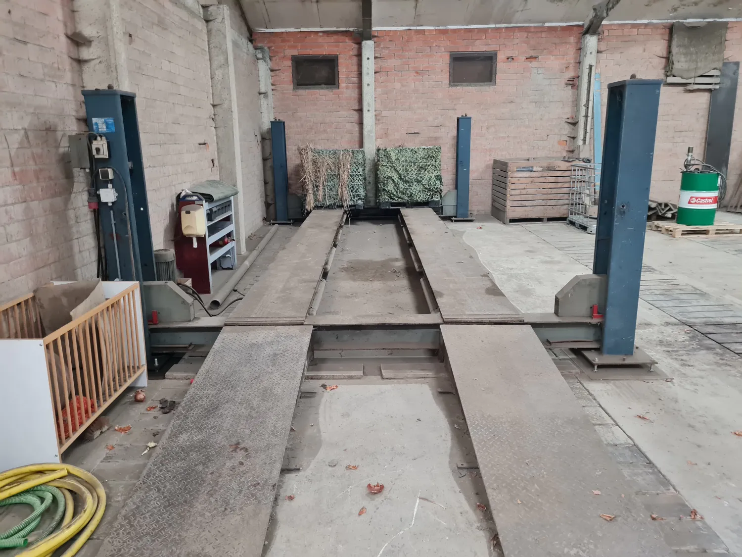 Werkplaatsbrug 16.000 kg | Zware Voertuigen
