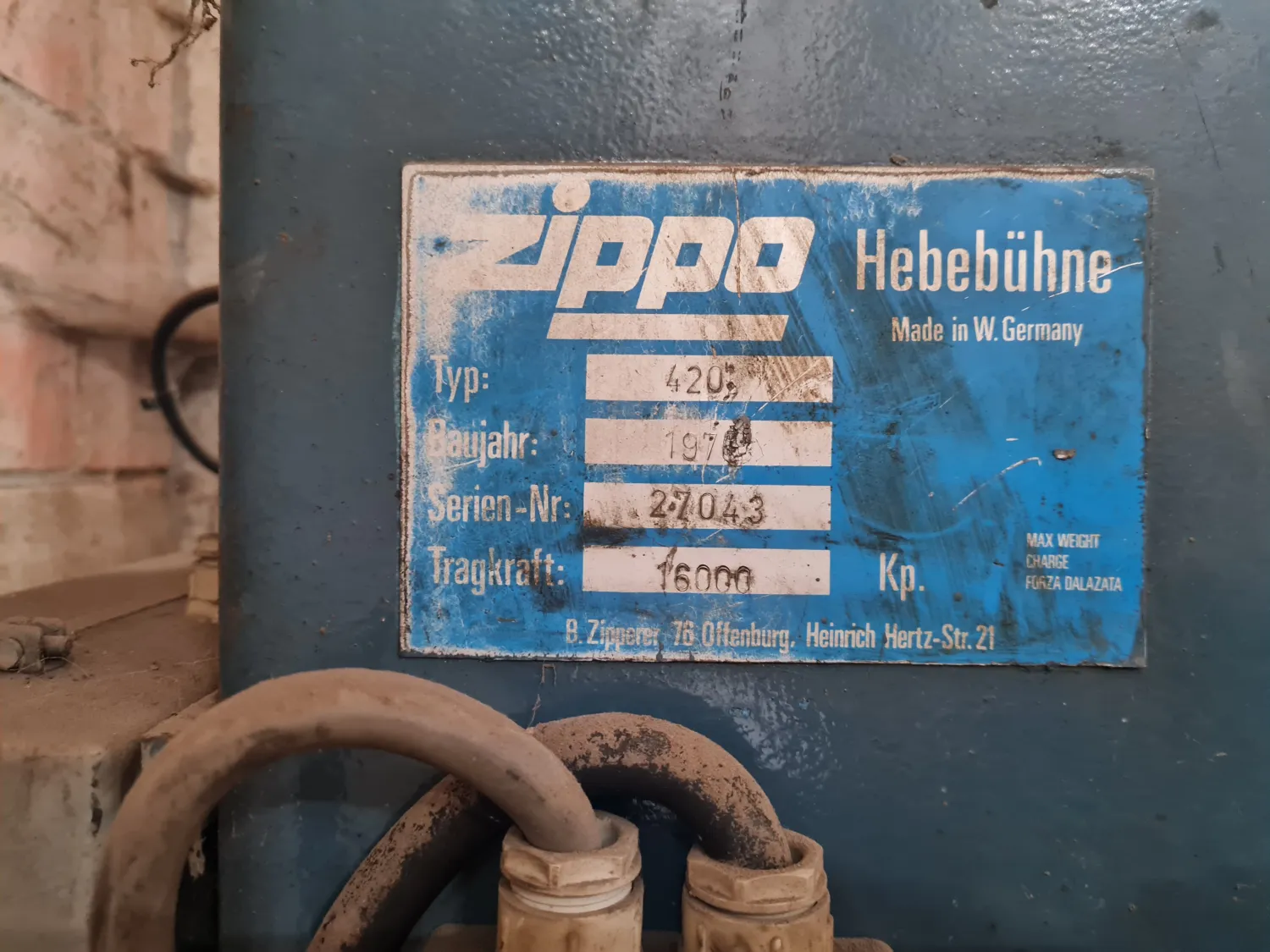 Werkplaatsbrug 16.000 kg | Zware Voertuigen