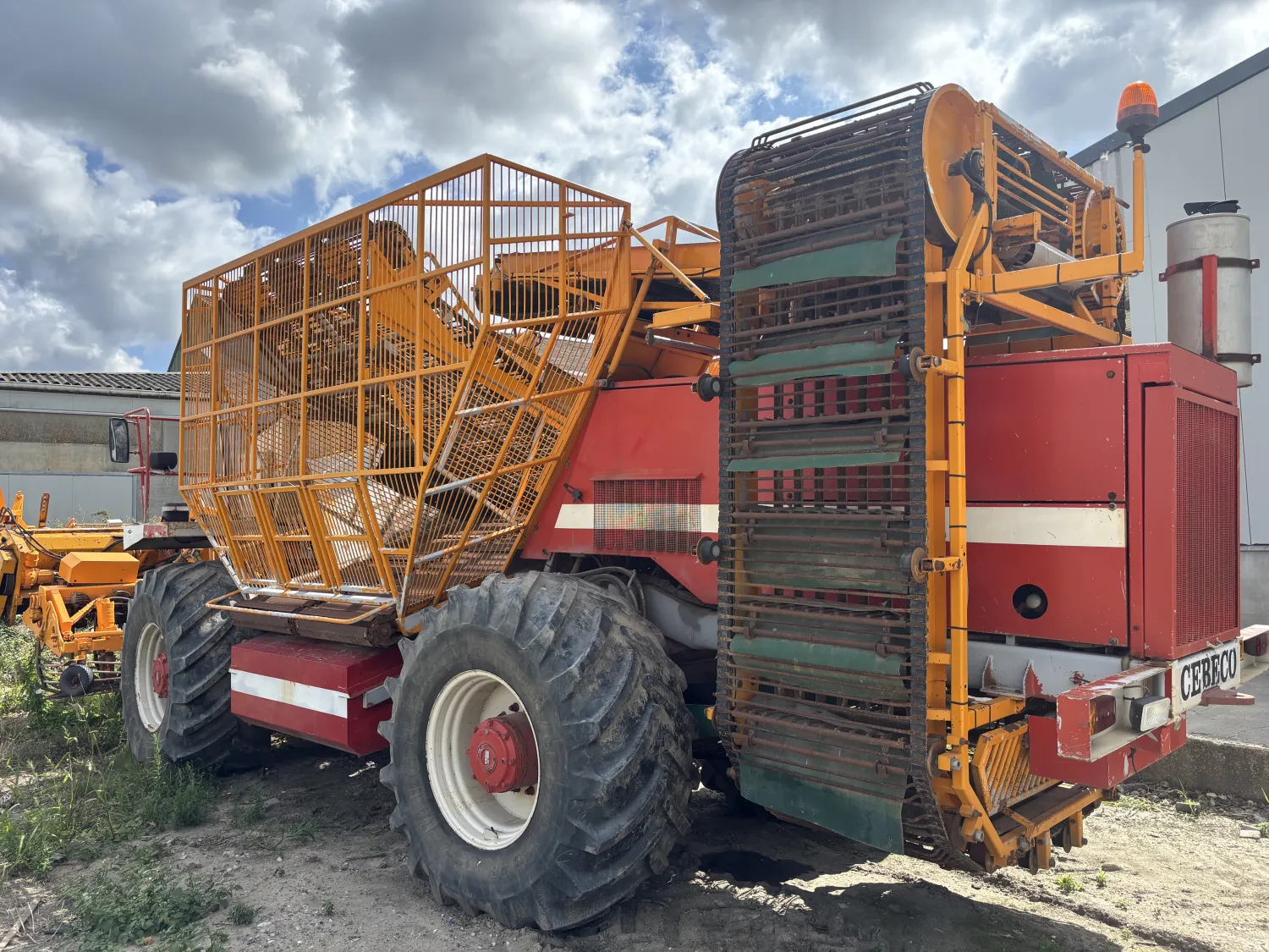 Agrifac/Cebeco ZA215 Knolselderijrooier - Basis voor Omouw