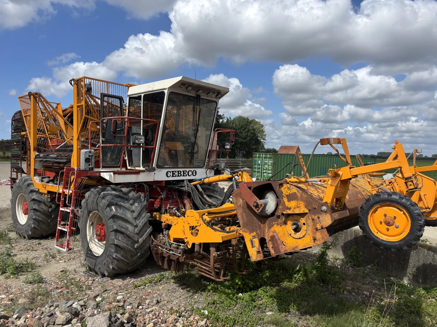 Agrifac/Cebeco ZA215 Knolselderijrooier - Basis voor Omouw