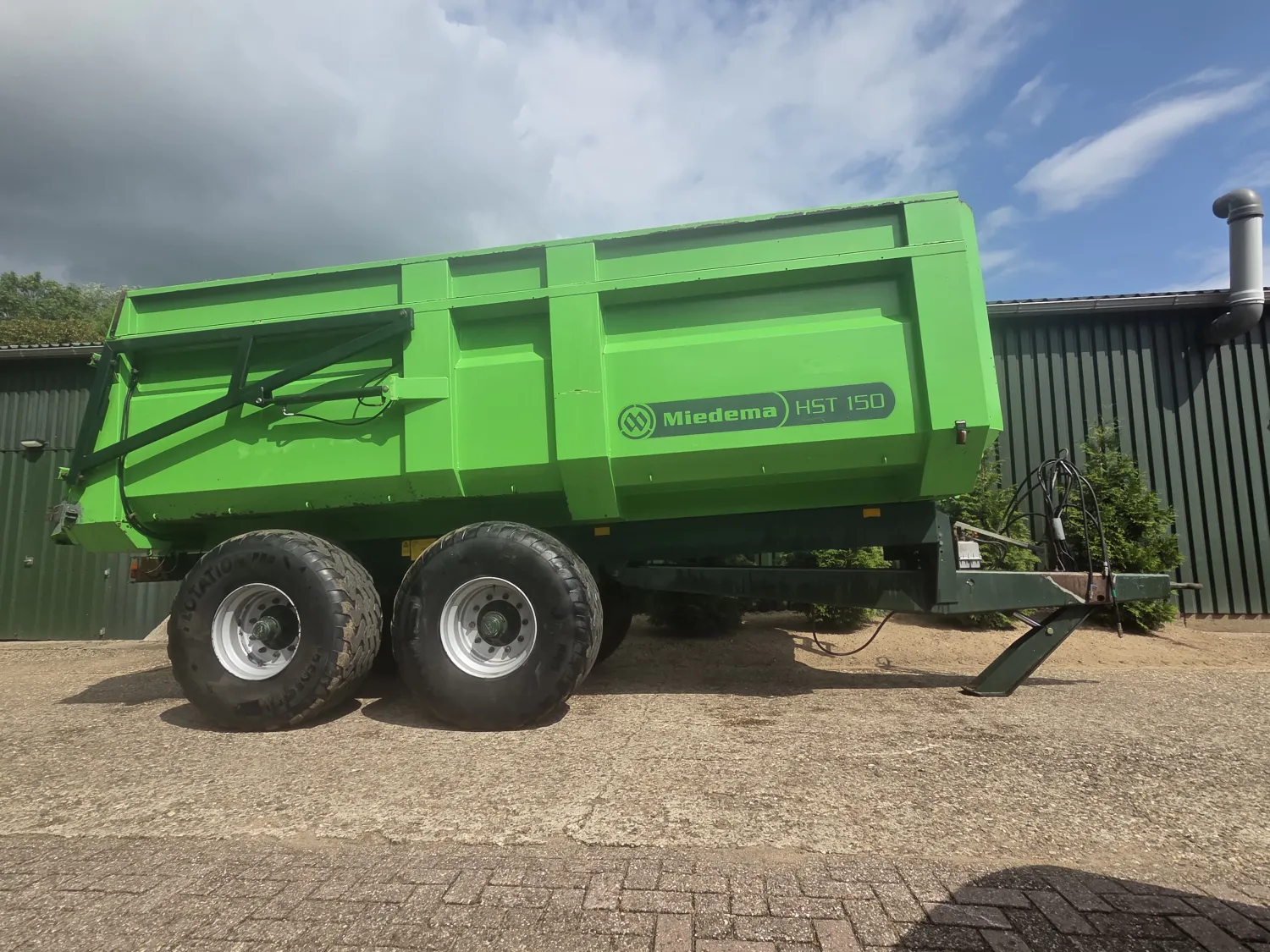 Miedema HST 150 Landbouw Kipper - Hydraulische Rem