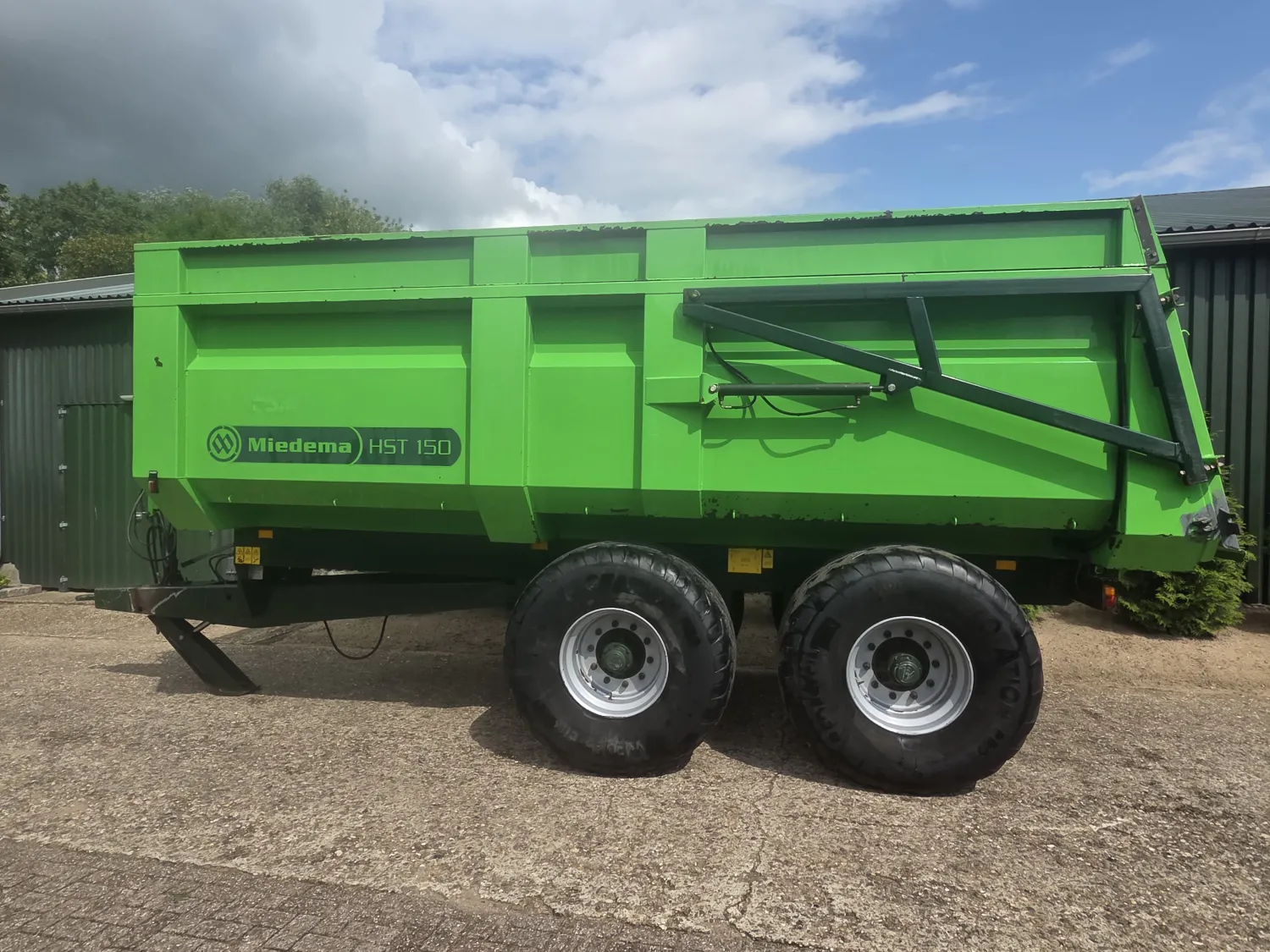 Miedema HST 150 Landbouw Kipper - Hydraulische Rem
