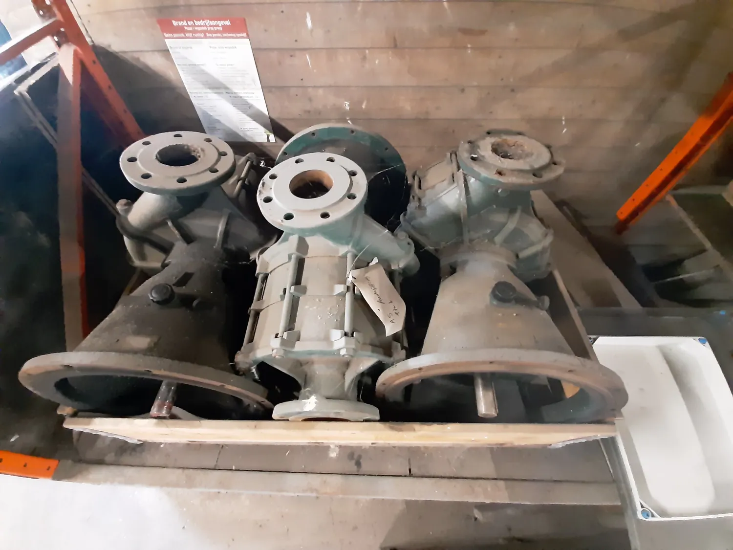 Caprari MEC-MG 80-4/3 Pomp - SAE 3 Flens - Te Koop