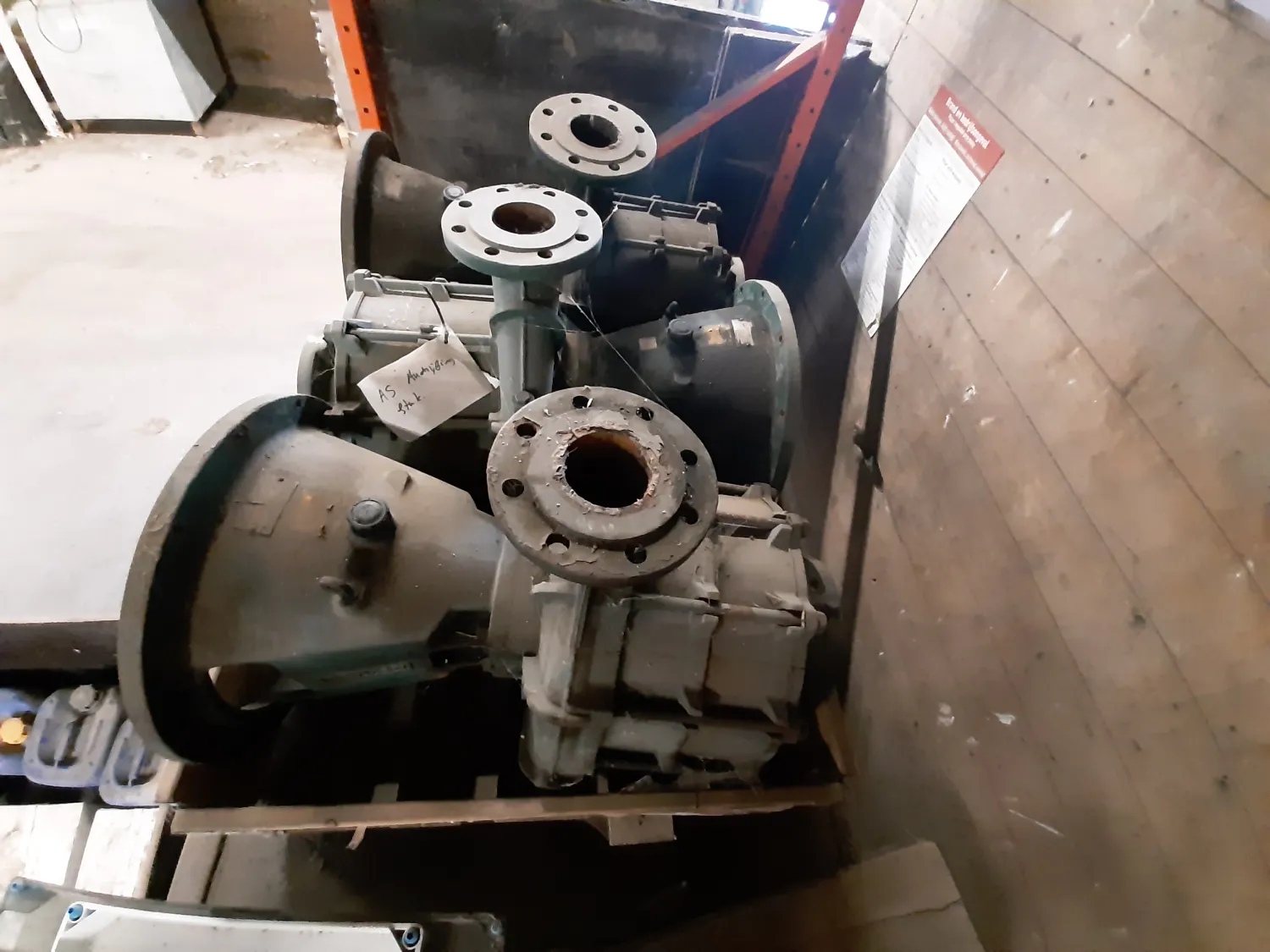 Caprari MEC-MG 80-4/3 Pomp - SAE 3 Flens - Te Koop