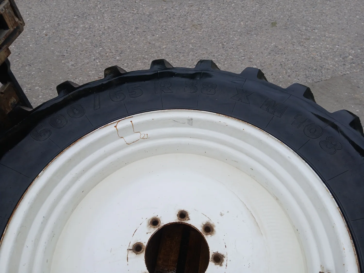 Michelin XM 108 Banden 600/65 R38 - Velg, Duitse Steek