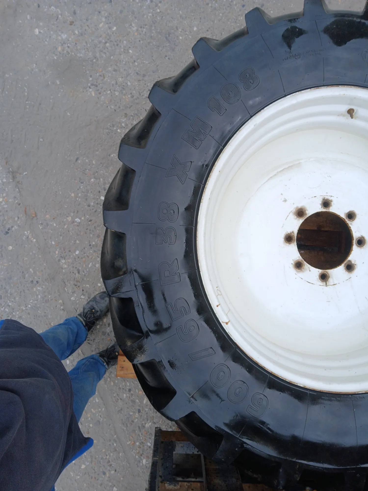 Michelin XM 108 Banden 600/65 R38 - Velg, Duitse Steek