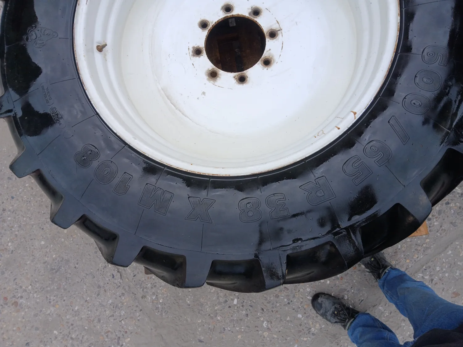 Michelin XM 108 Banden 600/65 R38 - Velg, Duitse Steek