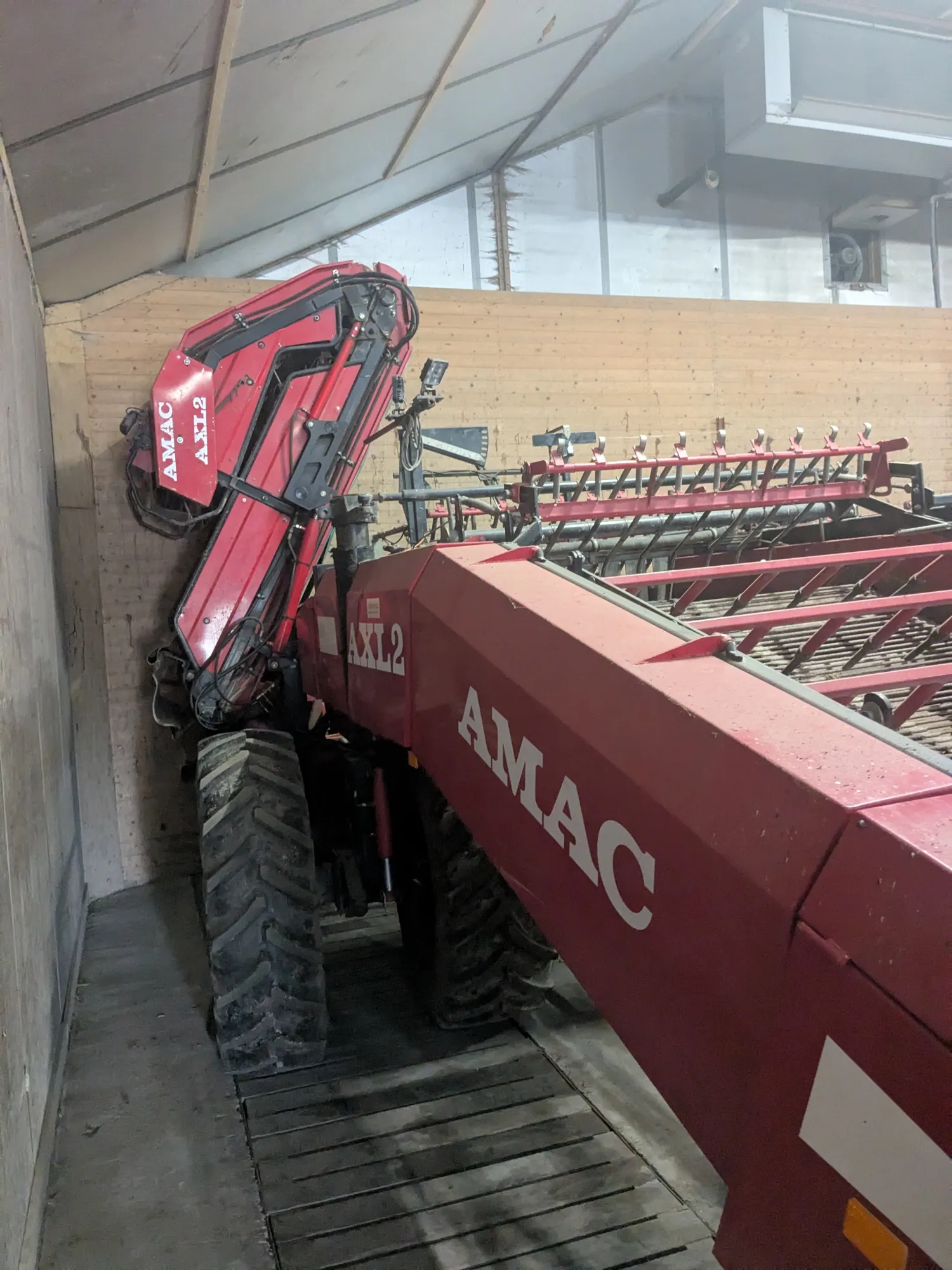 Amac Onion Harvester for Sale - Excellent Condition