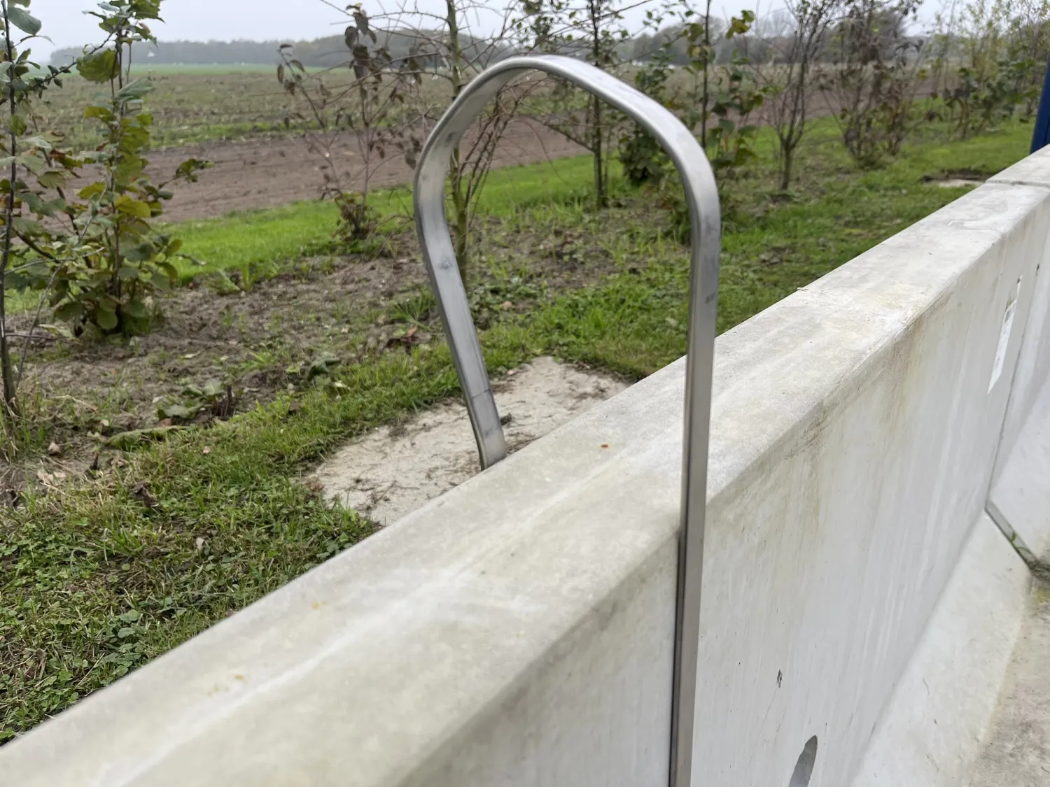 RVS Wandfolie Klemmen 70cm - Nieuw en Verend