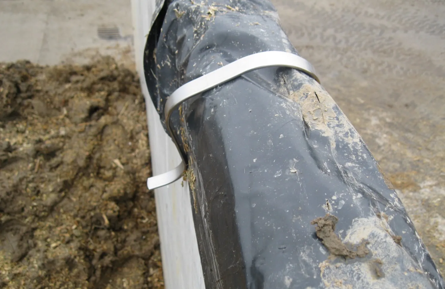 RVS Wandfolie Klemmen 70cm - Nieuw en Verend