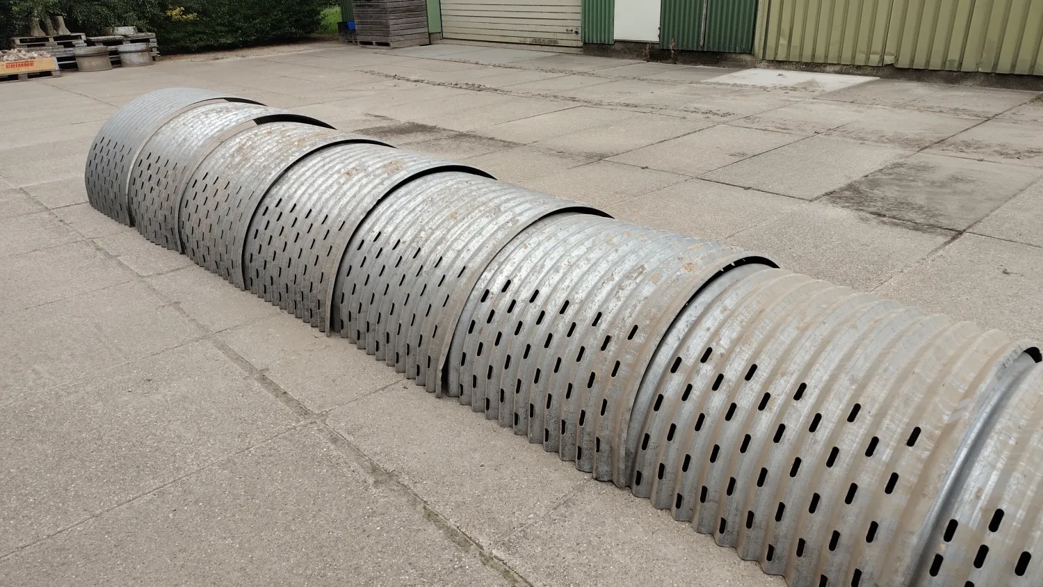 Spiro Ventilatiekanaal | Stalen Half Rond, Diverse Maten