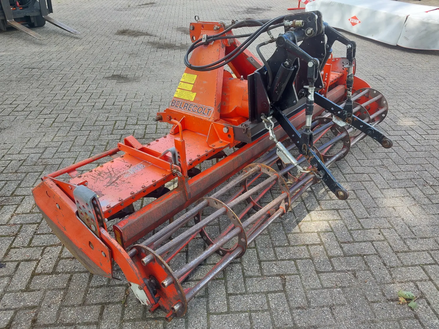 Kuhn HRB 301 D rotorkopegge | Geharde tanden