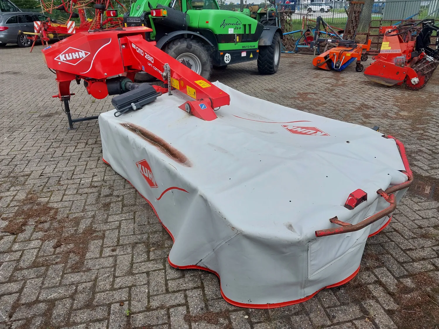 Kuhn GMD 2810 Schijvenmaaier | 2015 | Hydraulische Lift