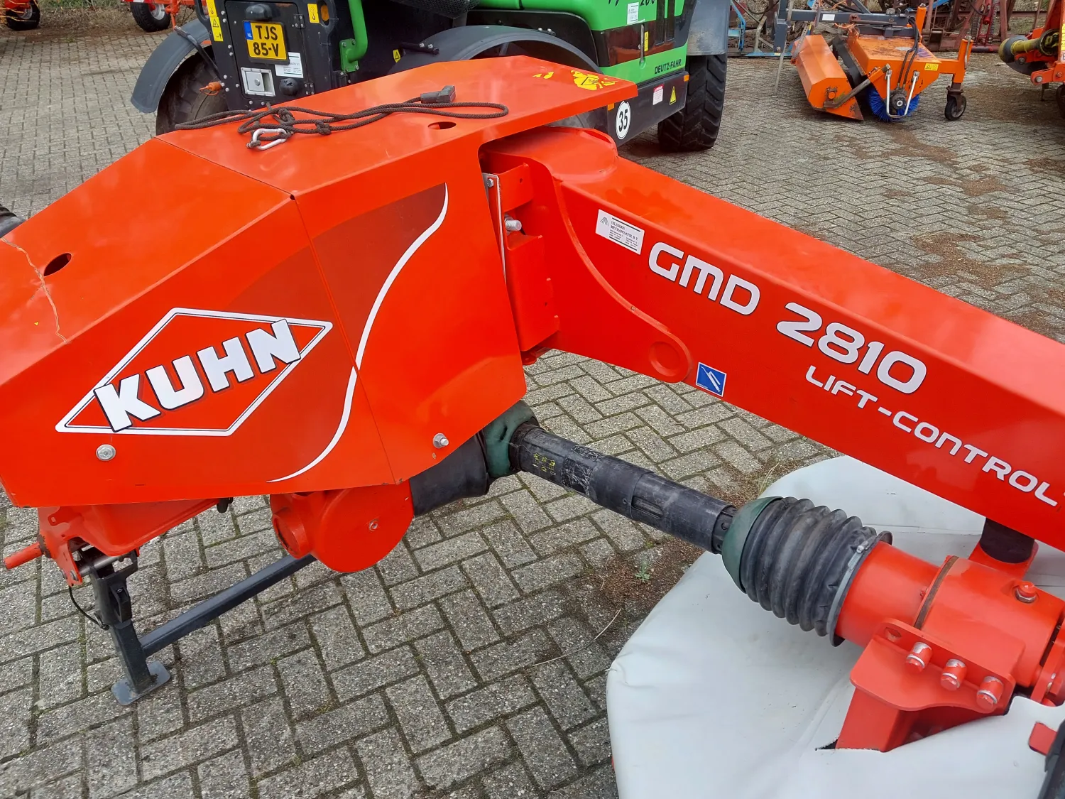 Kuhn GMD 2810 Schijvenmaaier | 2015 | Hydraulische Lift