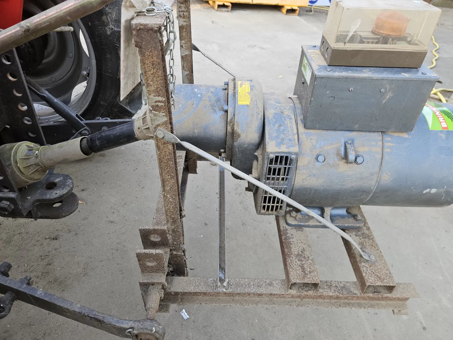 Trekker Aggregaat 25 kVA | Nieuwe Aftakas