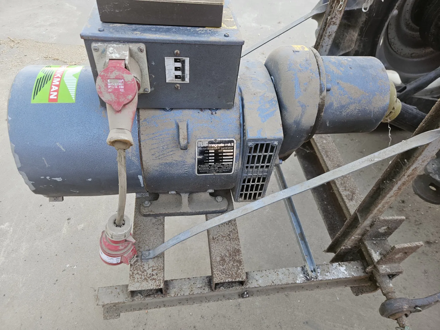 Trekker Aggregaat 25 kVA | Nieuwe Aftakas