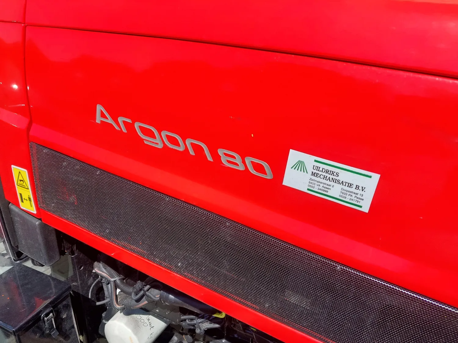 Same Argon 80 Tractor | Euro 5, Kruipgang, Nieuwe Banden