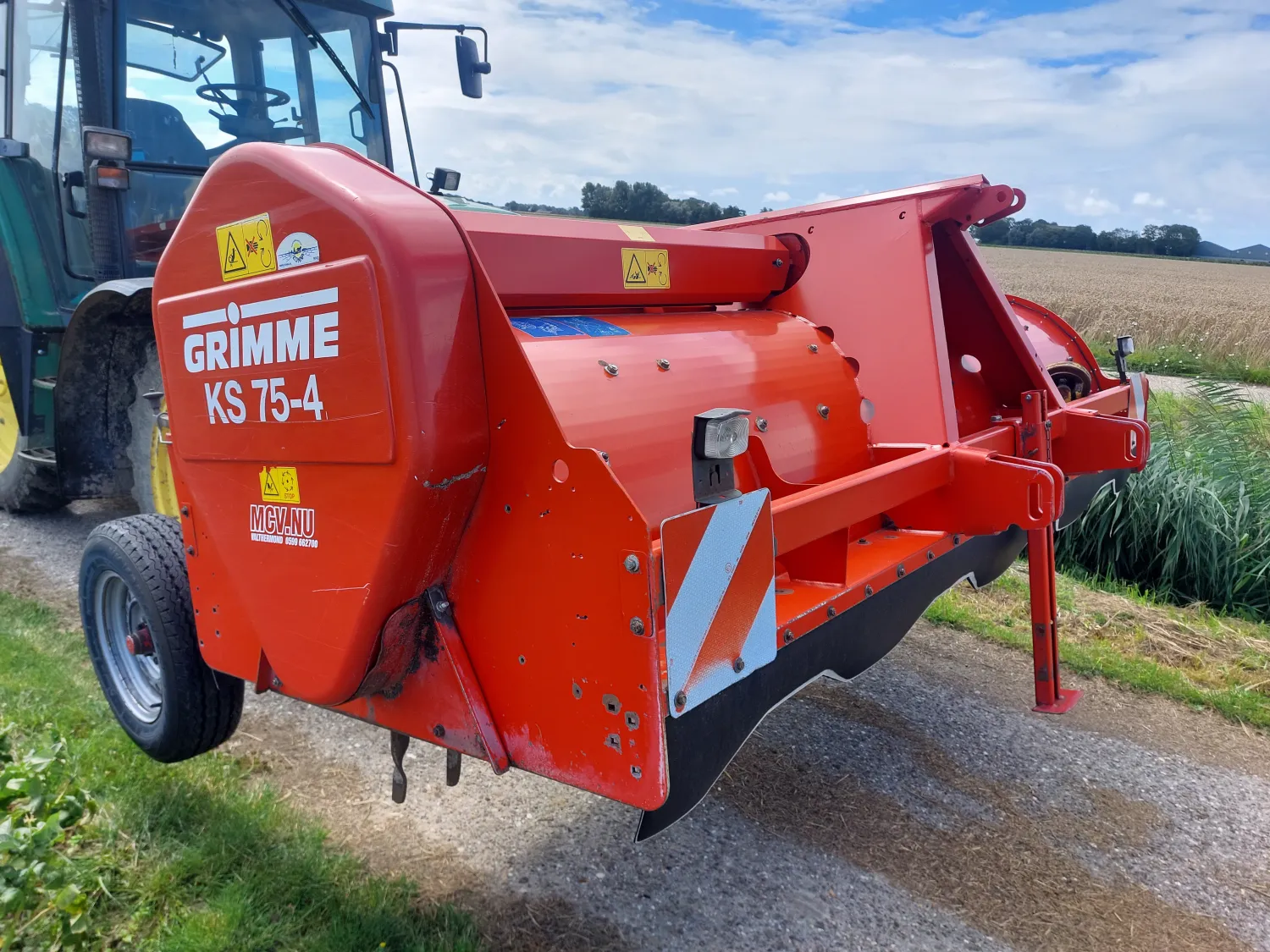 Grimme KS75-4 Loofklapper - Bouwjaar 2017, Nette Machine