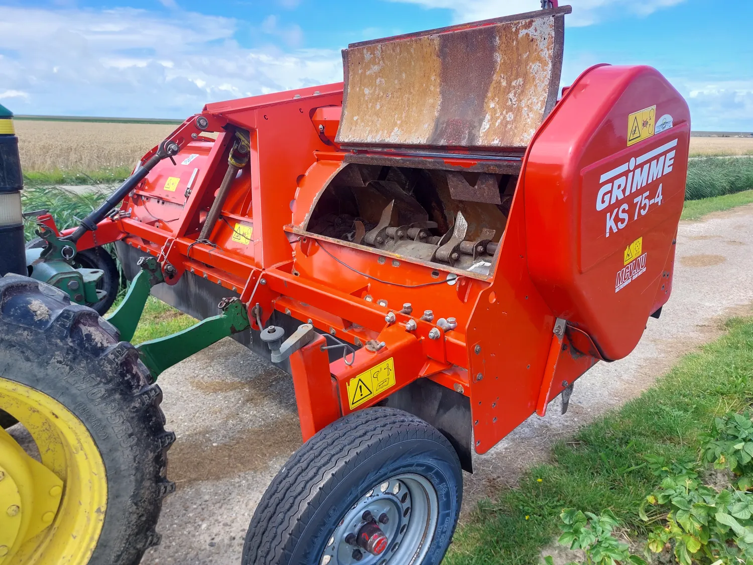 Grimme KS75-4 Loofklapper - Bouwjaar 2017, Nette Machine