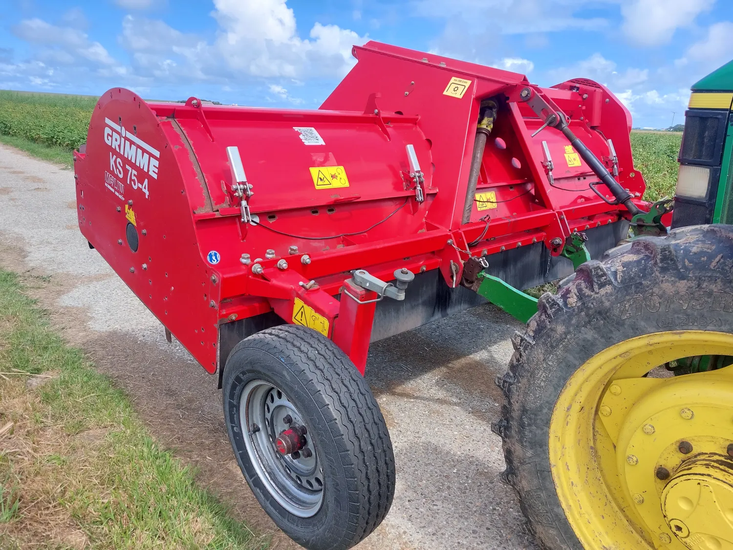 Grimme KS75-4 Loofklapper - Bouwjaar 2017, Nette Machine