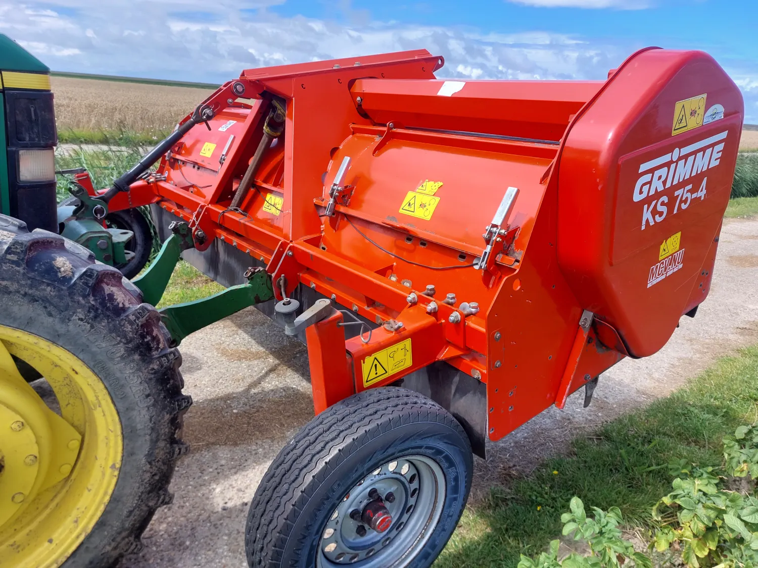 Grimme KS75-4 Loofklapper - Bouwjaar 2017, Nette Machine