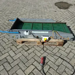 Przenośnik Taśmowy 150cm - 60cm z Silnikiem Bębnowym