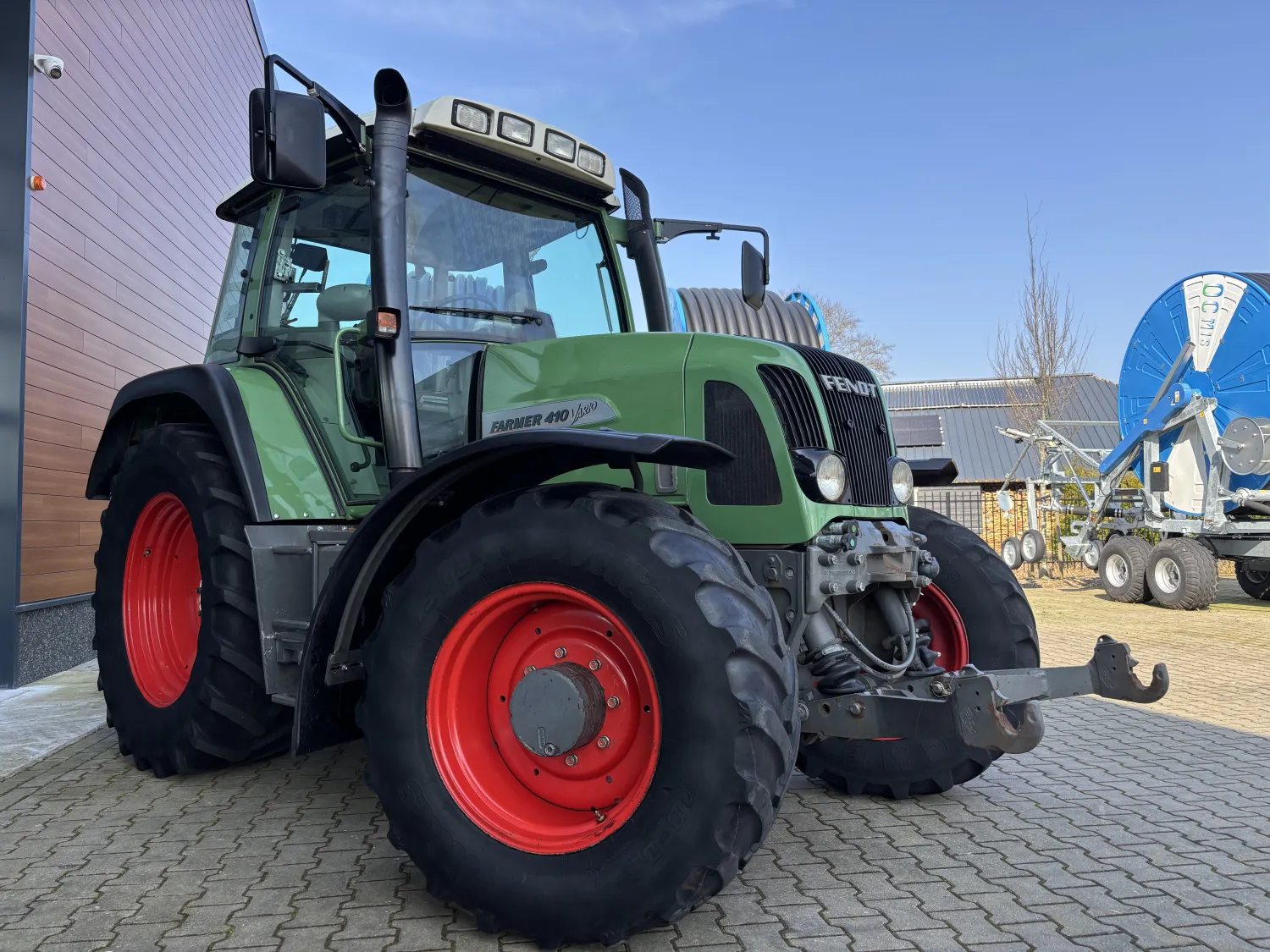 Fendt 410 Vario | 12.670 timer, affjedret foraksel