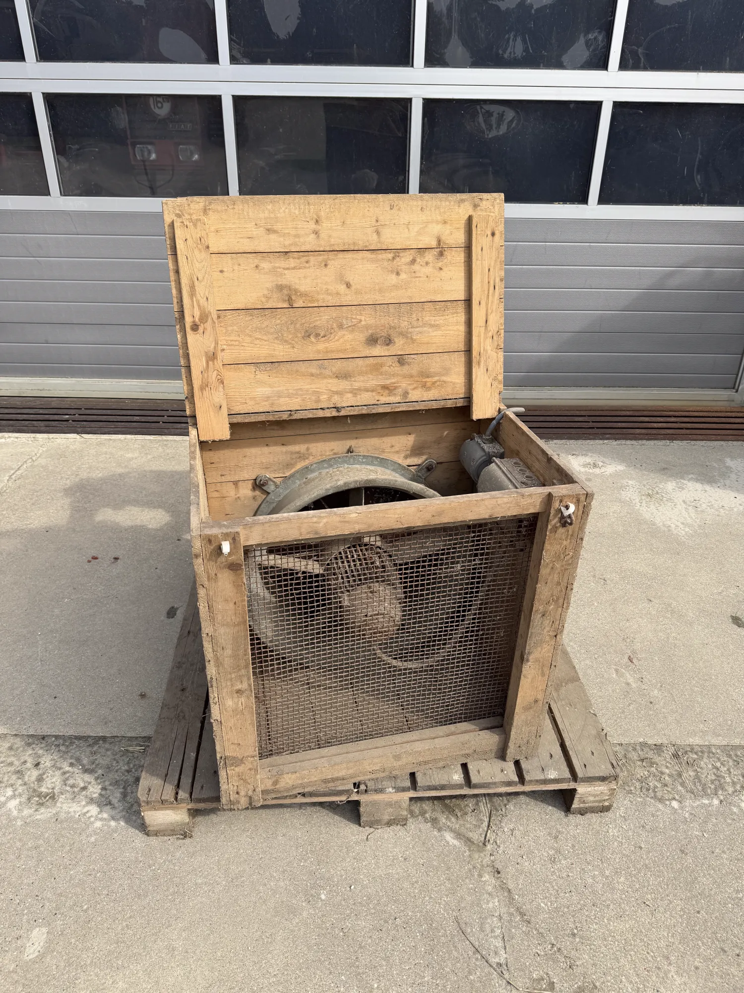Ventilator cereale 2,2kW - Aerare eficientă a cerealelor