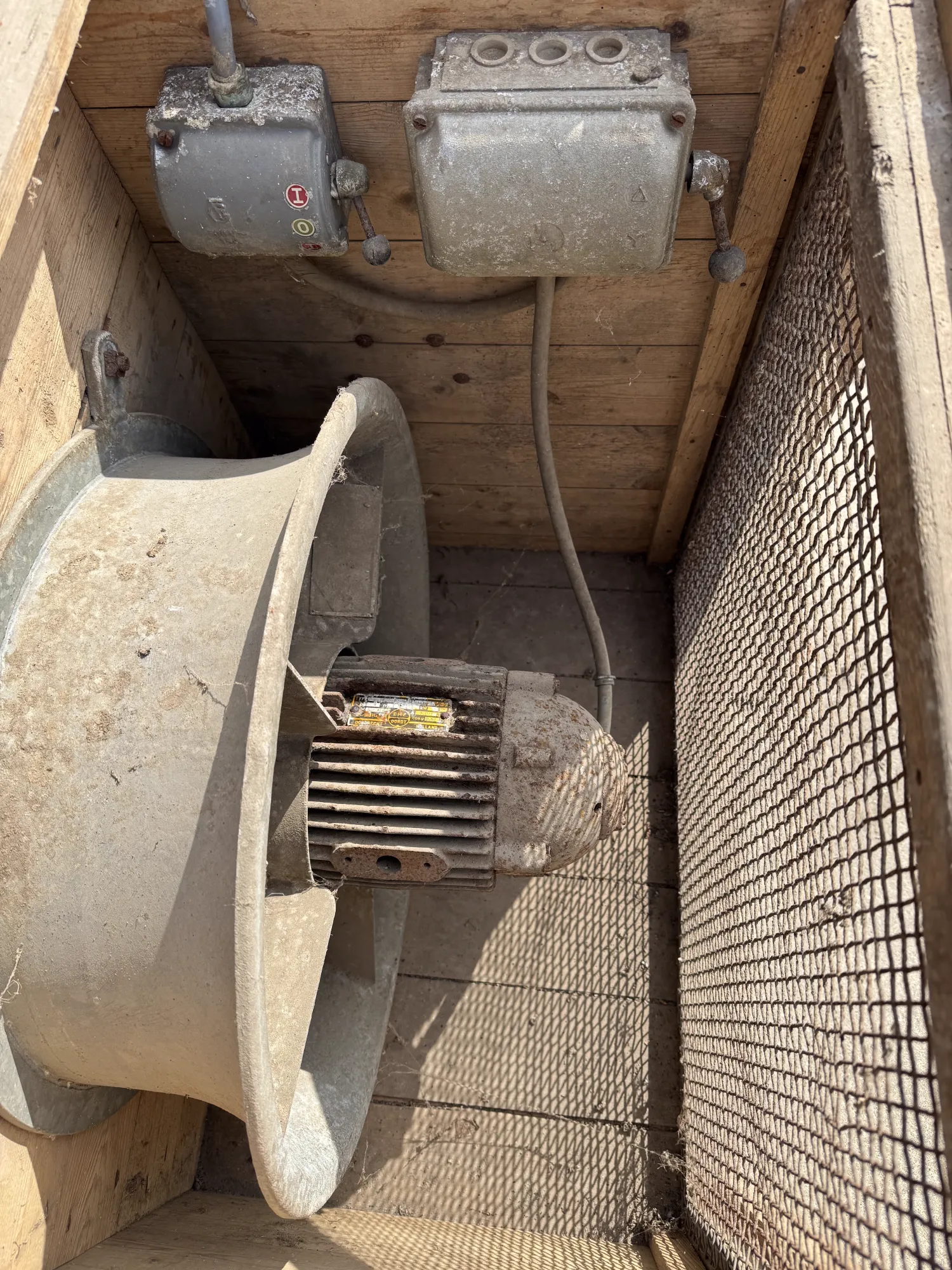 Ventilator cereale 2,2kW - Aerare eficientă a cerealelor