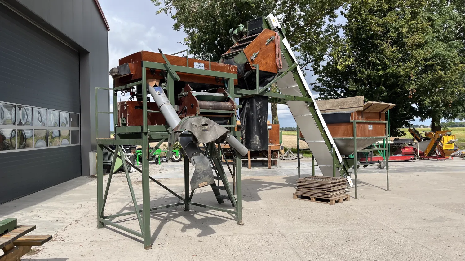 Clasificadora Compas AS 80-100-3 | Varias Cribas