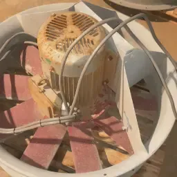11kW Fans, 1m Diameter with Sound-Absorbing Air Duct