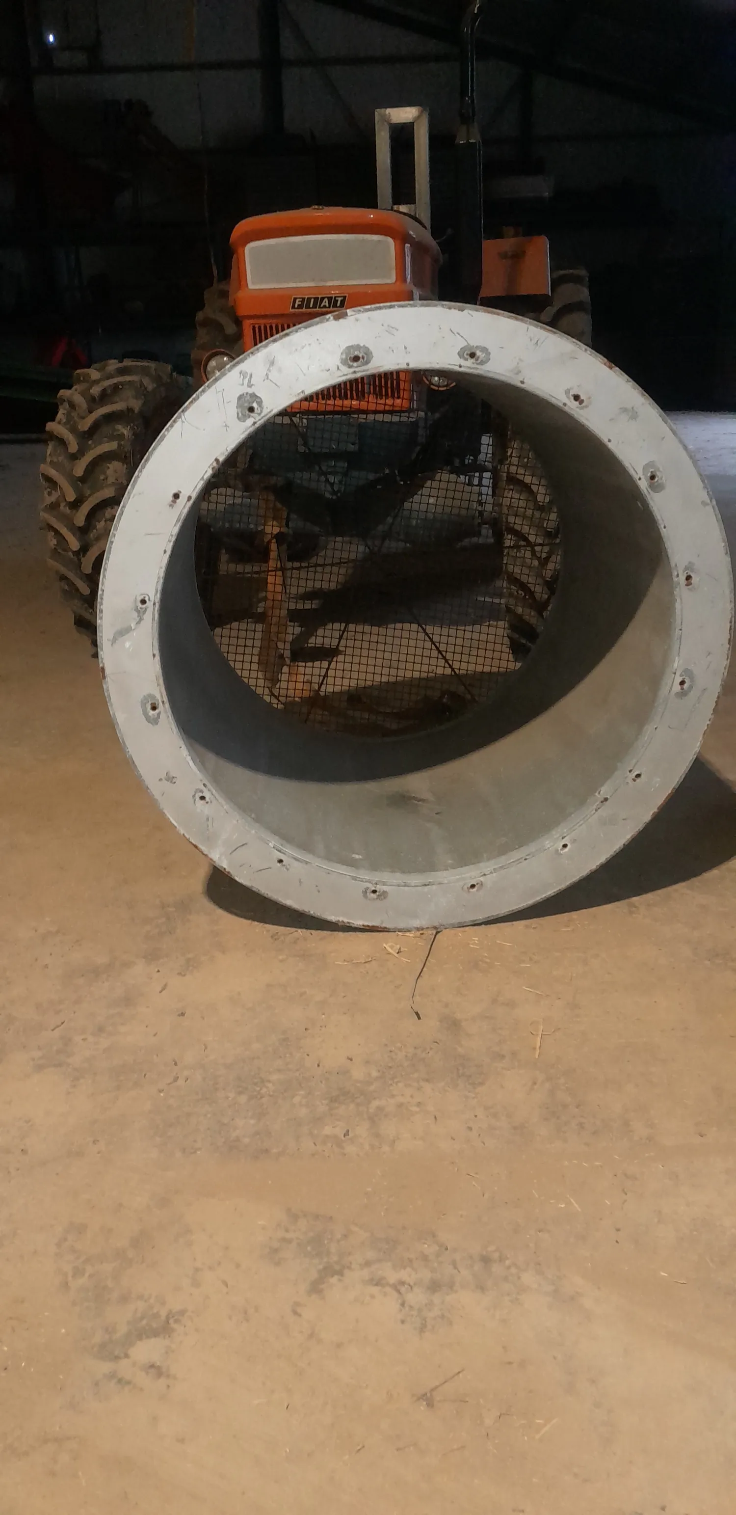 11kW Fans, 1m Diameter with Sound-Absorbing Air Duct