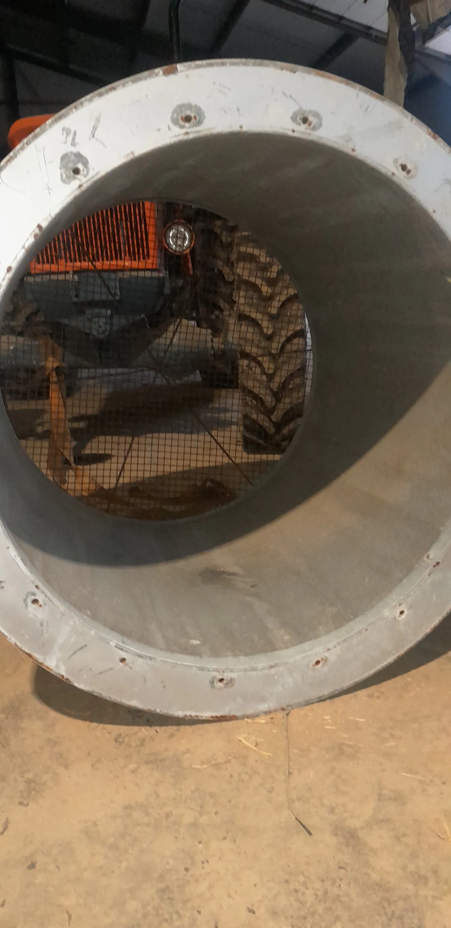 11kW Fans, 1m Diameter with Sound-Absorbing Air Duct