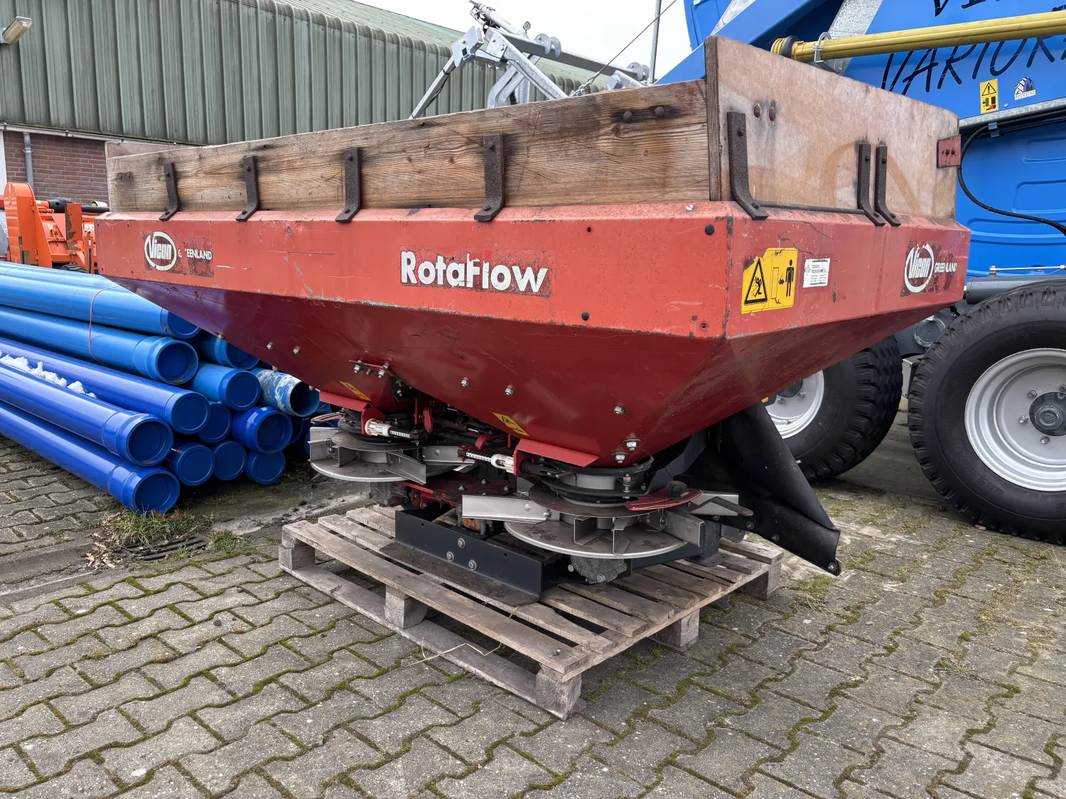 Vicon RS-M 805 Kunstmeststrooier - Dubbele Schijven