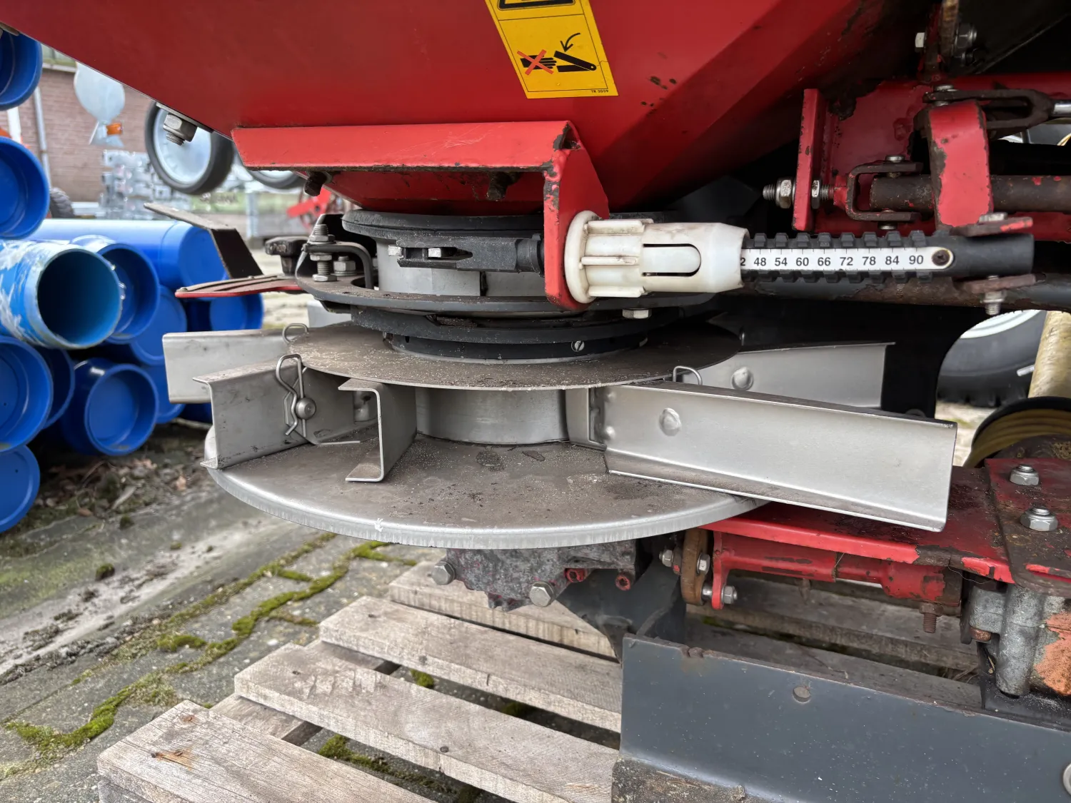 Vicon RS-M 805 Kunstmeststrooier - Dubbele Schijven