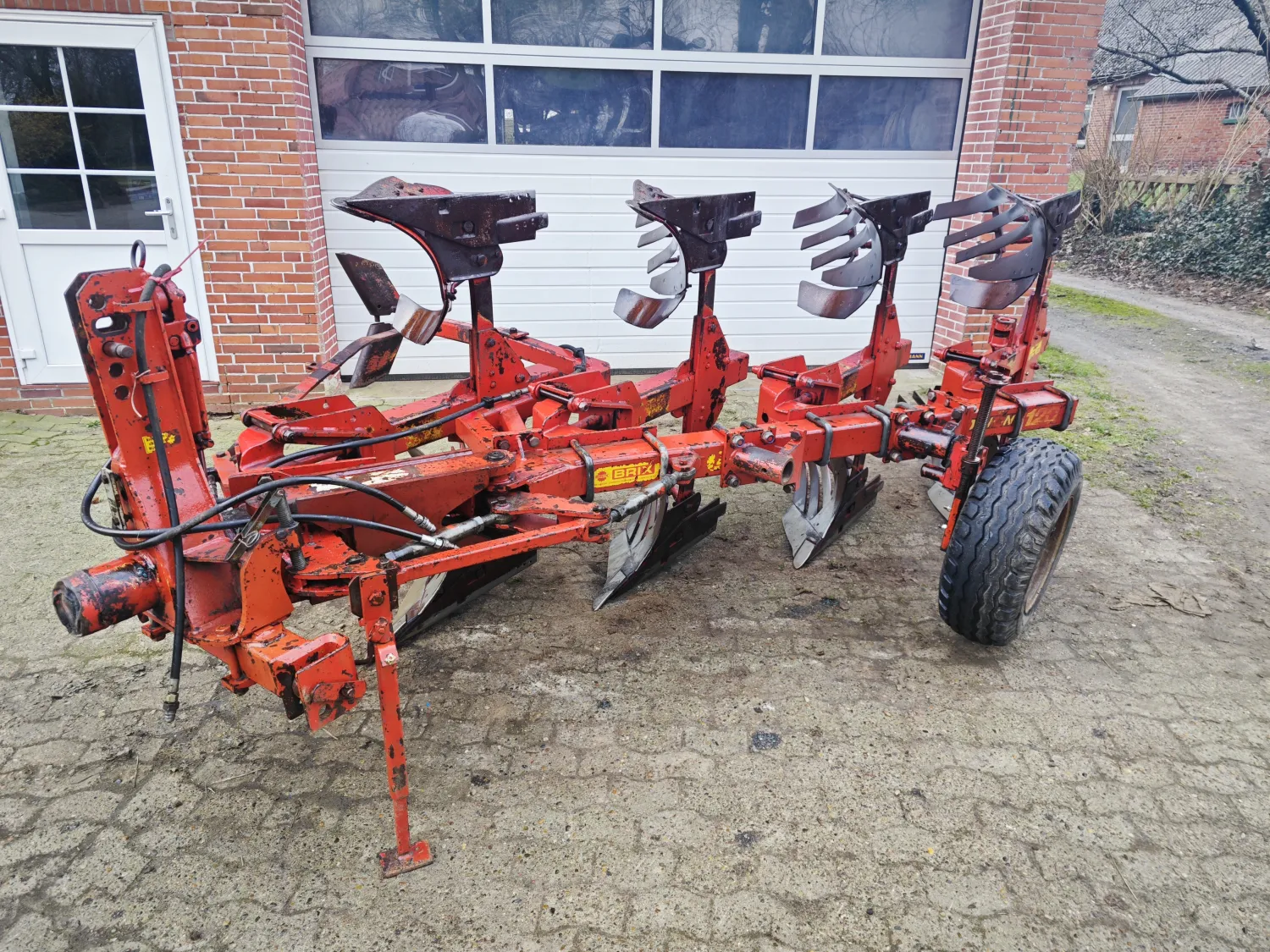 Charrue Réversible Brix Orion 4 Socs avec Sécurité