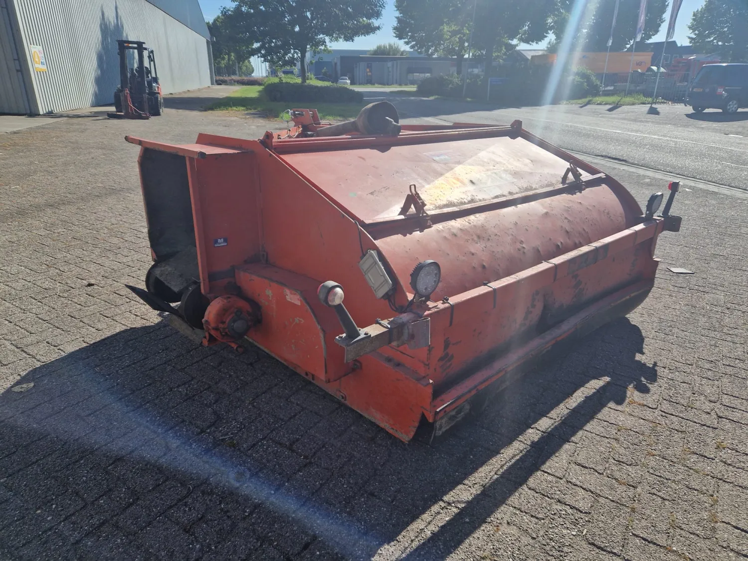 Amac LK2Z Loofklapper | 2-Rijig, Zijafvoer | Perfecte Staat