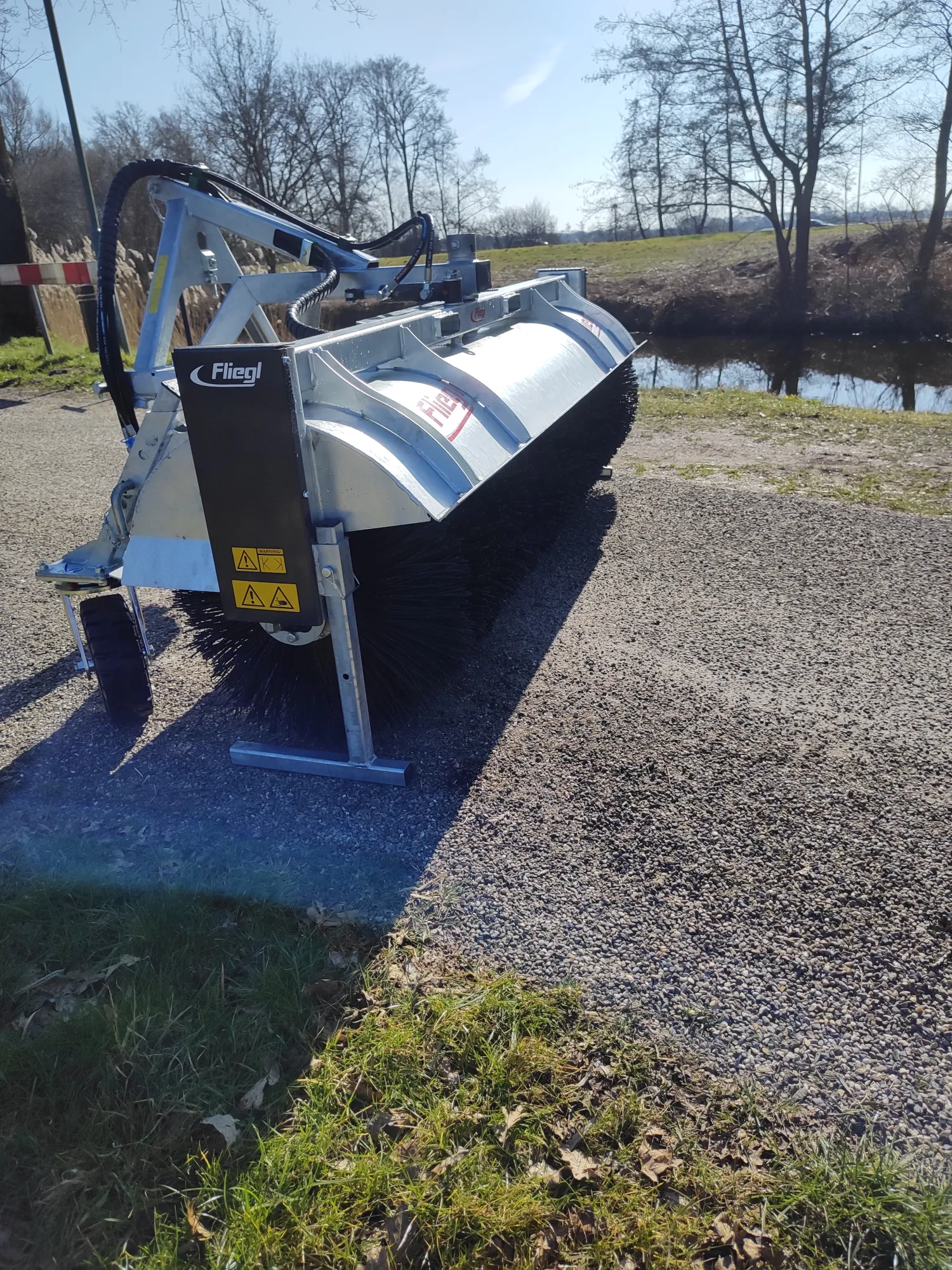 Veegmachine 2300mm - Robuust & Gegalvaniseerd - Nieuw!