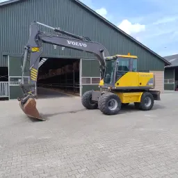 Volvo EW160 Mobile Excavator - 2002 Model, Well-Maintained