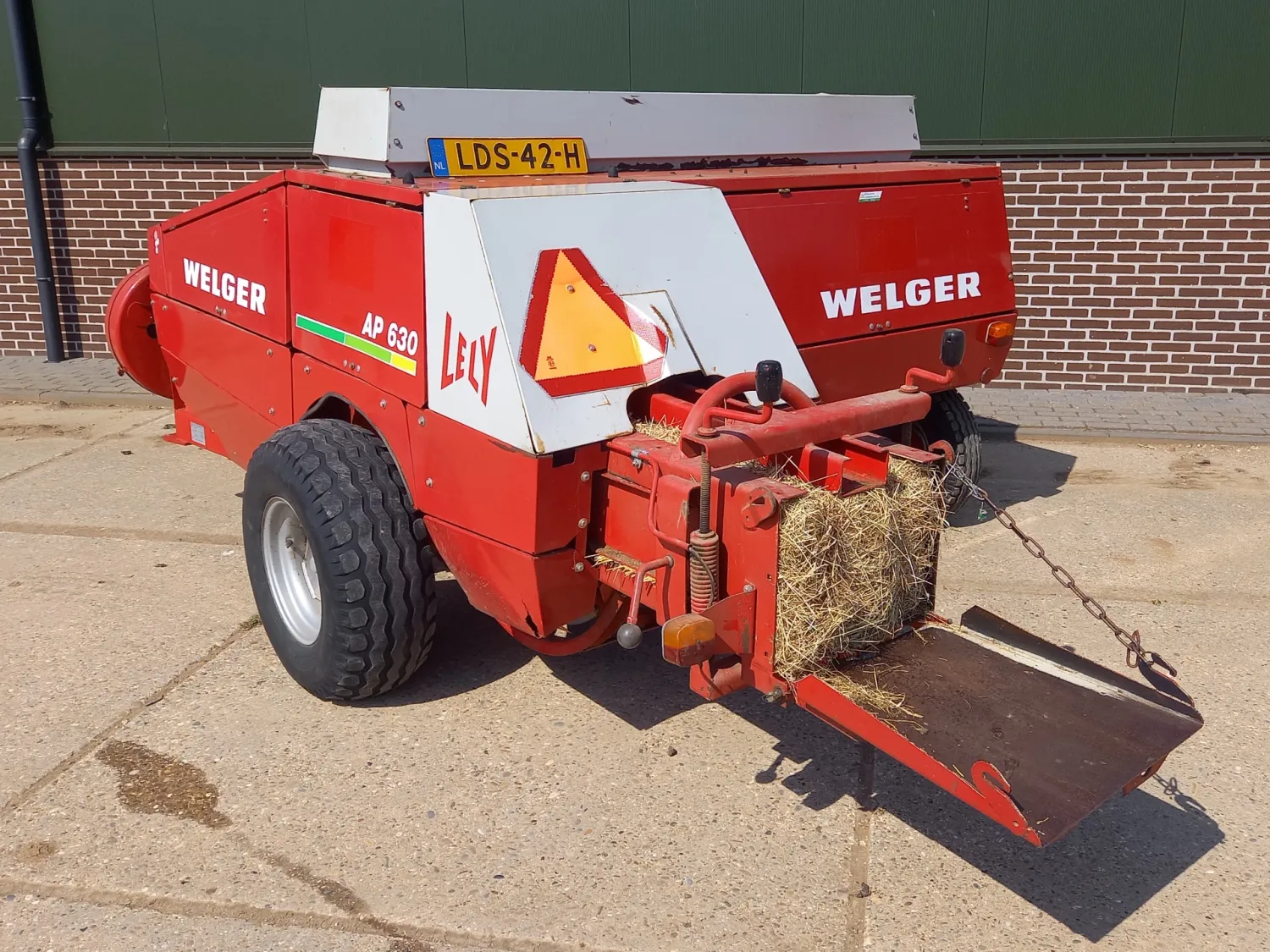 Welger Lely AP630 Balenpers | Hooi, Gras, Stro | Bouwjaar 2001