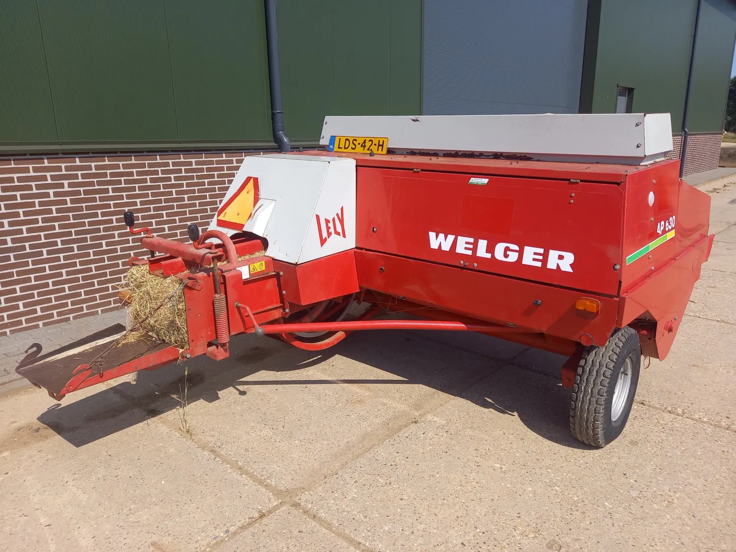 Welger Lely AP630 Balenpers | Hooi, Gras, Stro | Bouwjaar 2001