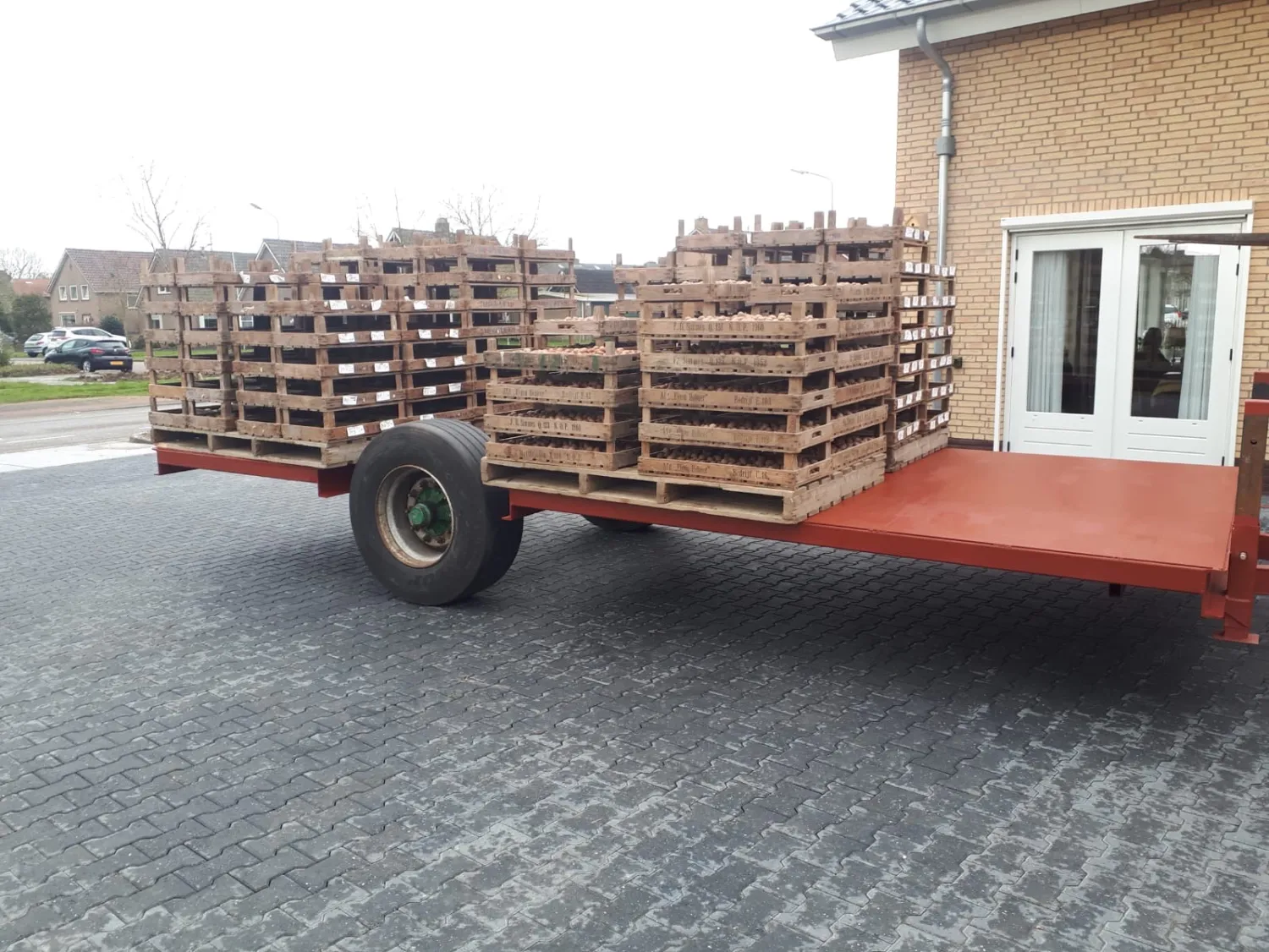 Harvest Wagon For Sale - 6 Cubic Box Capacity