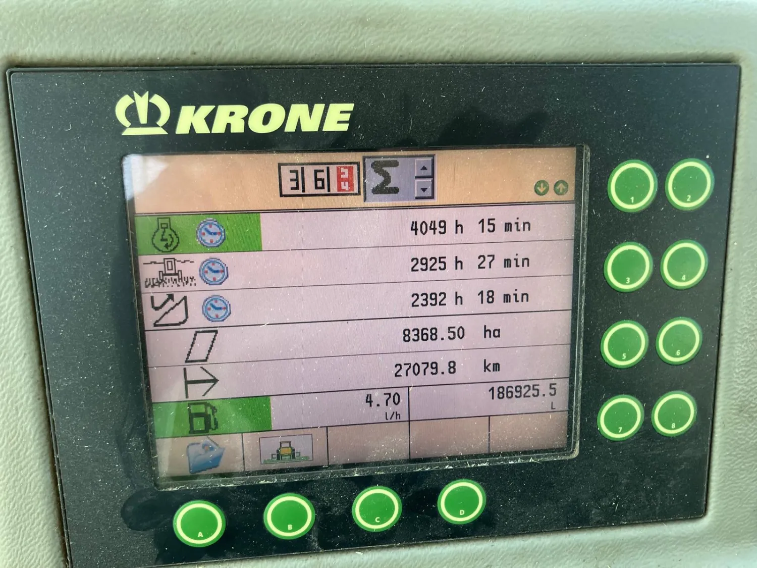 Krone Big X 500 Комбайн (2010) - Повний Комплект