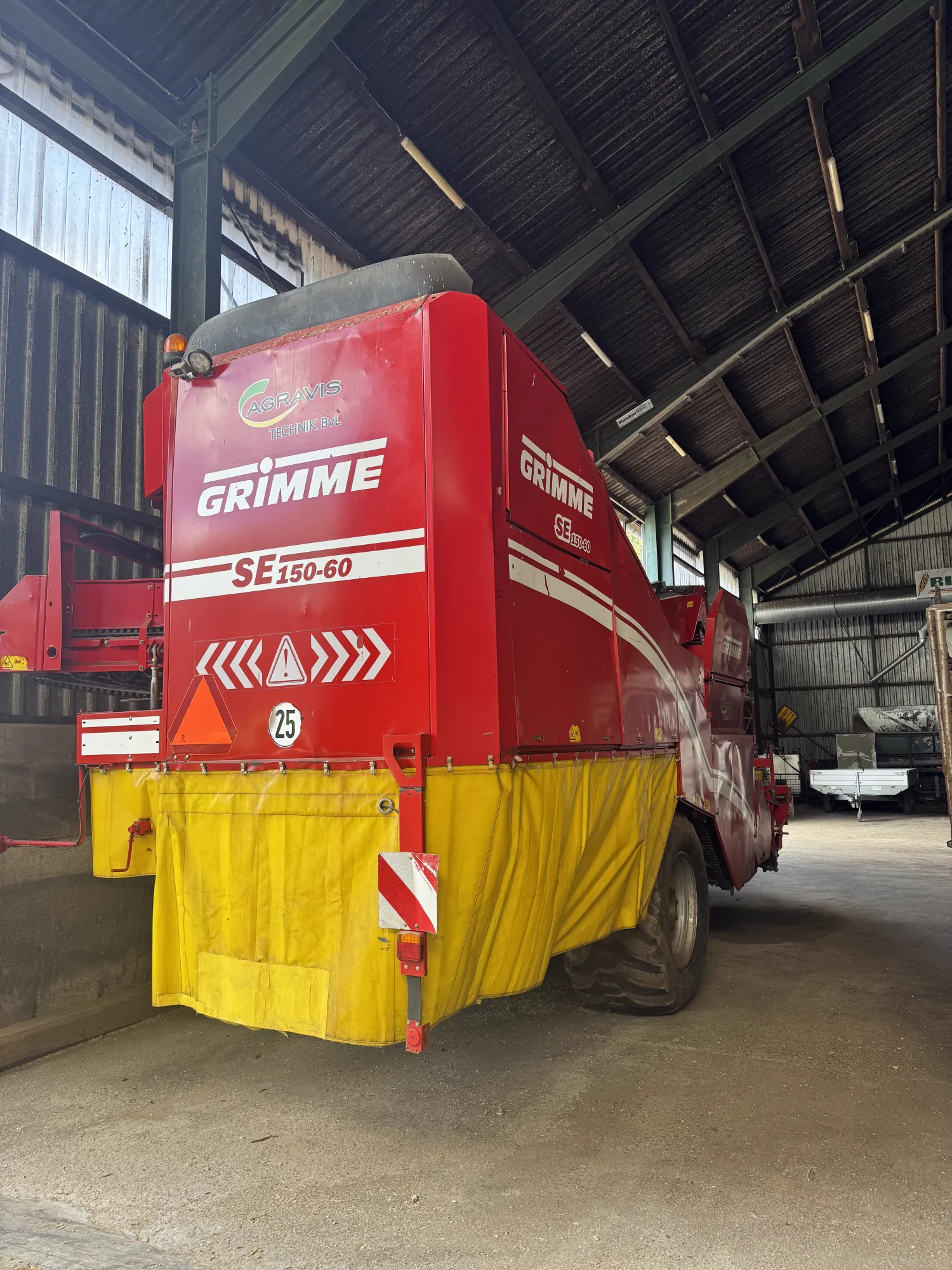 Grimme SE 150-60 Картоплекопач | Привідний Міст & Камера